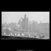 Rackové na Kampě (2701-1), žánry - Praha 1964 únor, černobílý obraz, stará fotografie, prodej