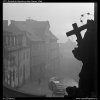 Pohled do Nerudovy ulice (2771), Praha 1964 březen, černobílý obraz, stará fotografie, prodej
