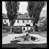Vrtbovská zahrada (164-1), Praha 1959 červen, černobílý obraz, stará fotografie, prodej