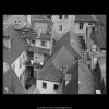Střechy (2976-11), Praha 1964 červen, černobílý obraz, stará fotografie, prodej