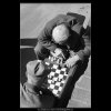 Šachisté (3206), žánry - Praha 1964 září, černobílý obraz, stará fotografie, prodej