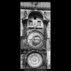 Staroměstský orloj (3258-3), Praha 1964 říjen, černobílý obraz, stará fotografie, prodej