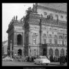 Pohled k Národnímu divadlu (653), Praha 1960 březen, černobílý obraz, stará fotografie, prodej