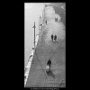 Náplavka (3479), Praha 1965 únor, černobílý obraz, stará fotografie, prodej