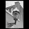 Lucerna a sníh (3539-2), žánry - Praha 1965 březen, černobílý obraz, stará fotografie, prodej