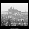 Pohledy na Hrad (3587-3), Praha 1965 březen, černobílý obraz, stará fotografie, prodej