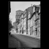 Pohled do Hradčanského Úvozu (3603-1), Praha 1965 duben, černobílý obraz, stará fotografie, prodej