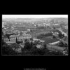 Praha  z Černé věže (805-2), Praha 1961 červenec, černobílý obraz, stará fotografie, prodej