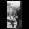 Pohled do Nerudovy ulice (3760-2), Praha 1965 červen, černobílý obraz, stará fotografie, prodej