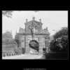 Leopoldova brána (3761-1), Praha 1965 červen, černobílý obraz, stará fotografie, prodej