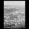 Střechy Malé strany a Vltava (3781-5), Praha 1965 červen, černobílý obraz, stará fotografie, prodej