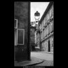 Pohled do Jánské ulice (3860), Praha 1965 srpen, černobílý obraz, stará fotografie, prodej