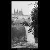 Pohled na Hrad (3917), Praha 1965 srpen, černobílý obraz, stará fotografie, prodej