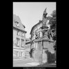 Pohled do Prokopské ulice (3946), Praha 1965 září, černobílý obraz, stará fotografie, prodej