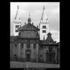 Kostel sv.Jiří (1385-3), Praha 1961 prosinec, černobílý obraz, stará fotografie, prodej