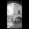 Pražská podloubí (4204-2), Praha 1965 prosinec, černobílý obraz, stará fotografie, prodej