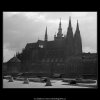 Chrám sv.Víta (1544), Praha 1962 duben, černobílý obraz, stará fotografie, prodej