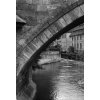 Velkopřevorský mlýn (4699), Praha 1966 srpen, černobílý obraz, stará fotografie, prodej