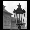 Plynová lampa (5008-1), Praha 1966 prosinec, černobílý obraz, stará fotografie, prodej