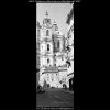 Pohled na věže chrámu sv.Mikuláše (5601-1), Praha 1967 září, černobílý obraz, stará fotografie, prodej