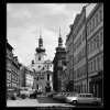 Kostel sv.Havla (5985), Praha 1968 červenec, černobílý obraz, stará fotografie, prodej