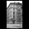 Domy před zbouráním či rekonstrukcí (5196-1), Praha 1967 březen, černobílý obraz, stará fotografie, prodej