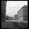 Domy před zbouráním či rekonstrukcí (5196-66), Praha 1967 březen, černobílý obraz, stará fotografie, prodej