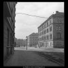 Domy před zbouráním či rekonstrukcí (5196-67), Praha 1967 březen, černobílý obraz, stará fotografie, prodej