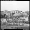 Domy před zbouráním či rekonstrukcí (5196-72), Praha 1967 březen, černobílý obraz, stará fotografie, prodej