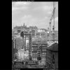 Stavba mostu (5196-74), Praha 1967 březen, černobílý obraz, stará fotografie, prodej