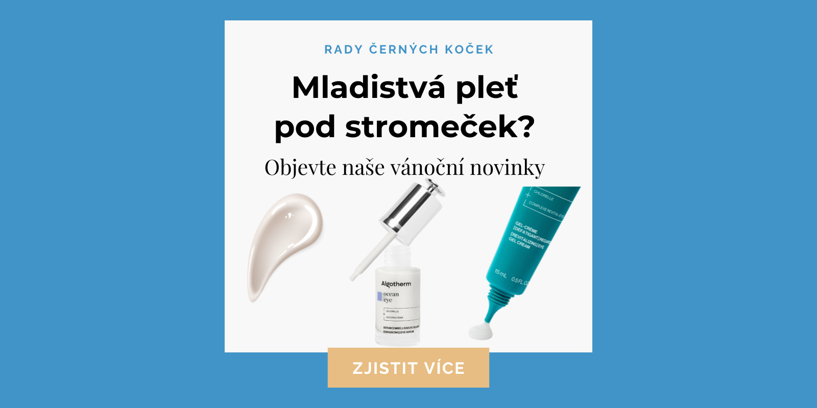 Novinky v péči o pleť od Algothermu: skvělé dárky pro vás i vaše blízké! 🎁