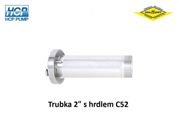 Trubka 2 s hrdlem C52