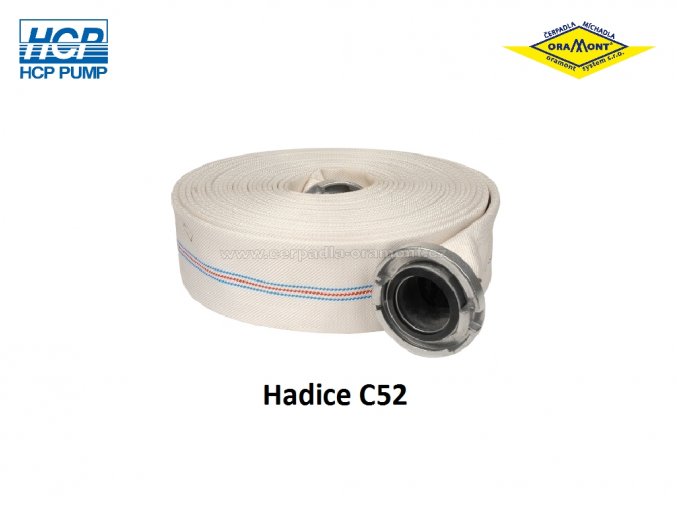 Plochá hadice C52 pro kalová a drenážní čerpadla HCP