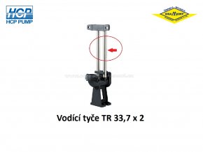 Vodící tyče pro spouštěcí zařízení HCP TR 33,7 x 2