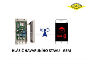Hlášení havarijního stavu pro mobilní telefony - GSM