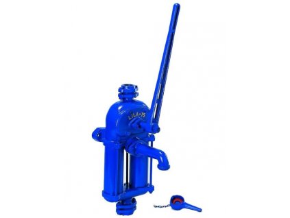 Lila 75 ruční pumpa-modrá (RAL 5010)