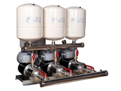 Automatická tlaková stanice ATS PUMPA 3 EH 20/3 TE 400V, provedení s frekvenčními měnič NEO