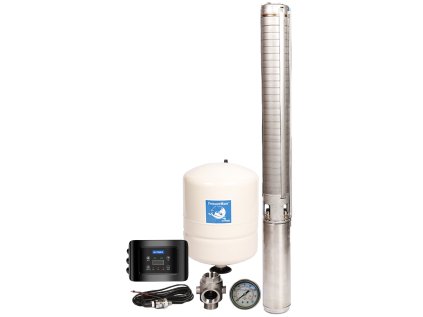 PUMPA INOX LINE SPPE-1018 4" 0,75kW 230V domácí vodárna s elektronickou regulací, kabel 50m