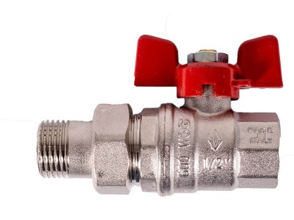 BUG322 V Kulový uzávěr 1/2" ven/vni.mot.