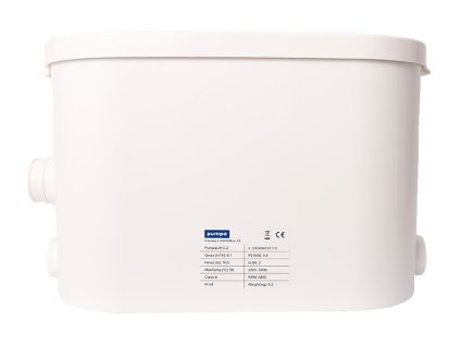PUMPA PumpaLift C-2 230V 0,4kW přečerpávač do 90°C 2 přívody
