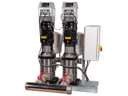 Automatická tlaková stanice ATS PUMPA 2 SBIP 10-12 TE 400V, provedení s frekvenčními měniči VASCO