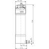 VO4 WILO583509 Wilo Extract FIRST SE 303 EM A Dimension drawing