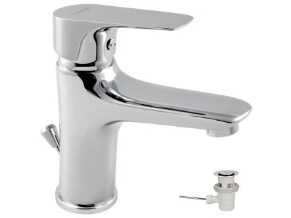 Umývadlová batéria s odpadovou súpravou