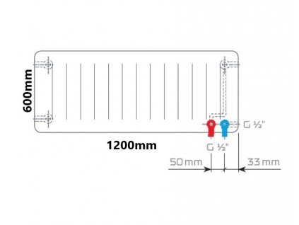 radiator-korad-600x1200-panelovy-22vkp