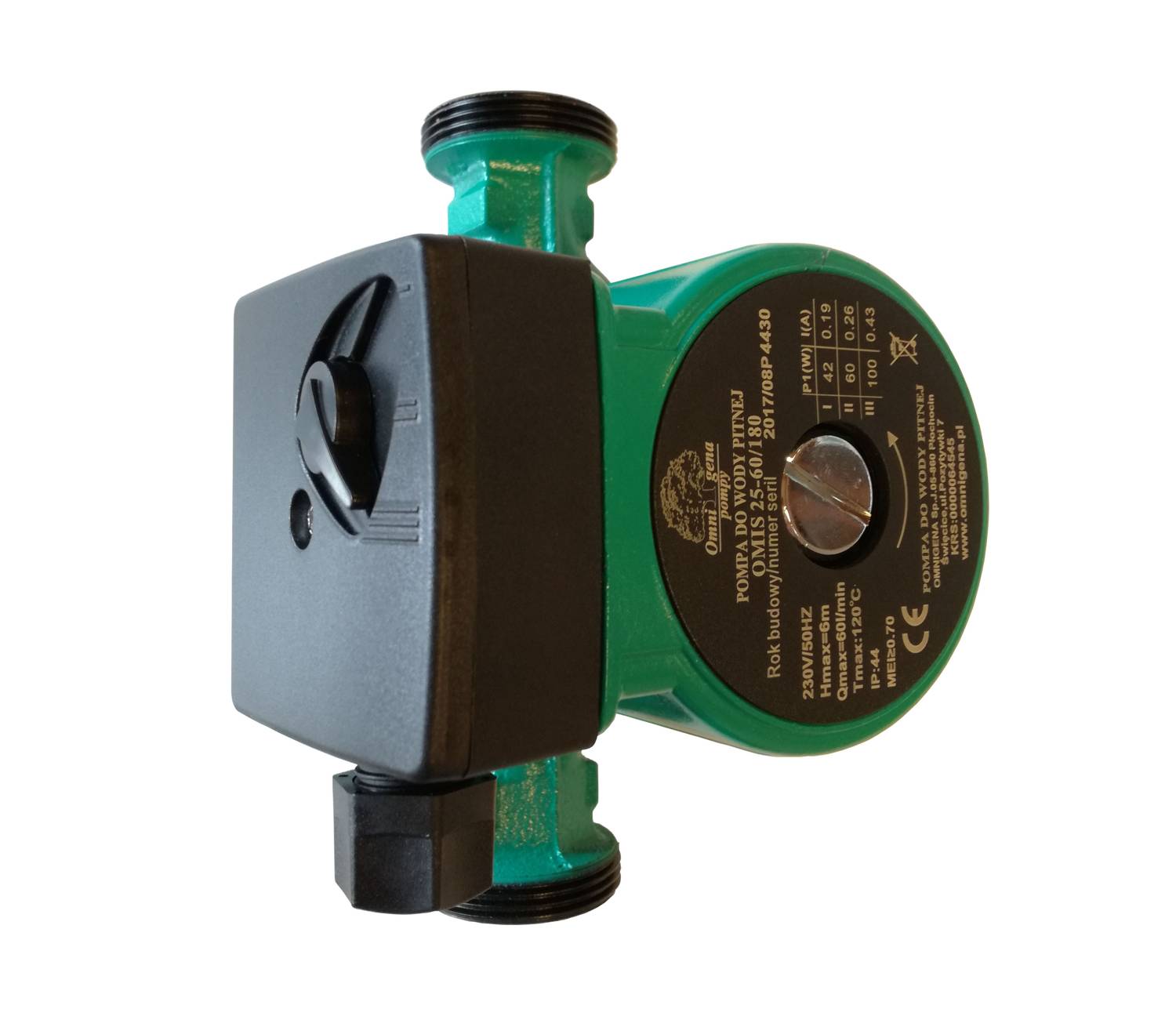 Cirkulační čerpadlo OMIS 25-40 180