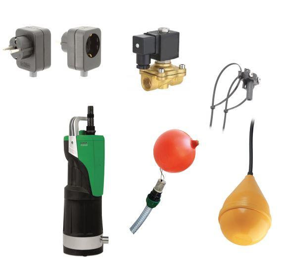 Nová generace sestav RainTronic II pro využití dešťové vody s automatickým dopouštěním z náhradního zdroje vody