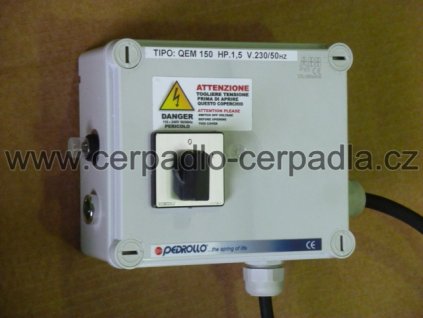Pedrollo QEM 075 0,55 kW spínací skříňka