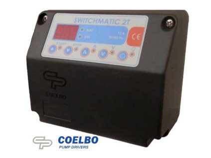 Coelbo SWITCHMATIC 2T, elektronický tlakový spínač pro 3f čerpadla s digitálním manometrem, 115320