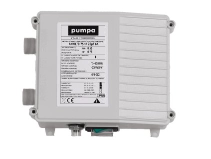 FOURGROUP AMM1 0,55kW 20uF 6A spínací skřiňka pro 1F ponorné čerpadlo IP55 ZB00049996