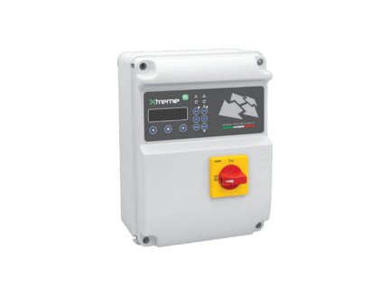 FOURGROUP XTREME2-T/20 3x400V 7,5-15kW 16-30A + GSM modul spínací skříň pro dvě čerpadla IP55 (SW pouze pro Android)